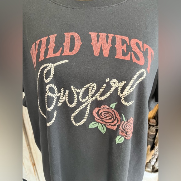 Torrid Cowgirl Relaxed Heritage Jersey Embroidered Tee - Picture 8 of 9